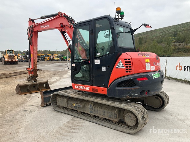 2019 Kubota KX080-4A 2019 Kubota KX080-4A Tracked Excavator Tracked Excavator - 履带式挖掘机:图3 2019 Kubota KX080-4A 2019 Kubota KX080-4A Tracked Excavator Tracked Excavator - 履带式挖掘机:图3