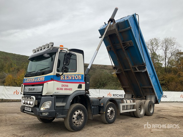 2020 DAF CF 450 8x4 Tipper Truck :Misc. Truck - 翻斗车:图2 2020 DAF CF 450 8x4 Tipper Truck :Misc. Truck - 翻斗车:图2