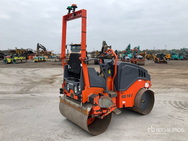 2020 Hamm HD10CVV 2020 Hamm HD10C VV Double Drum Roller Double Drum Roller - 压路机:图4 2020 Hamm HD10CVV 2020 Hamm HD10C VV Double Drum Roller Double Drum Roller - 压路机:图4