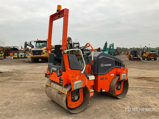 2020 Hamm HD12VV 2020 Hamm HD12VV Double Drum Roller Double Drum Roller - 压路机:图4 2020 Hamm HD12VV 2020 Hamm HD12VV Double Drum Roller Double Drum Roller - 压路机:图4