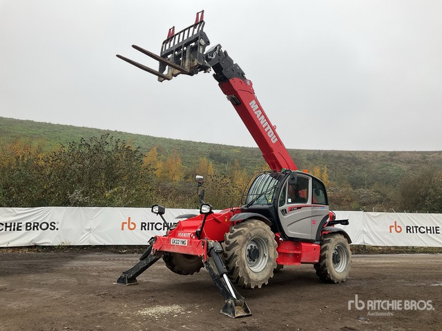 2022 Manitou MT1840 Telehandler - 伸缩臂叉装车:图1 2022 Manitou MT1840 Telehandler - 伸缩臂叉装车:图1