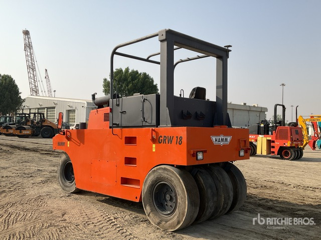 2003 Hamm GRW18 8 Wheel Pneumatic Roller - 气动碾压机:图4 2003 Hamm GRW18 8 Wheel Pneumatic Roller - 气动碾压机:图4