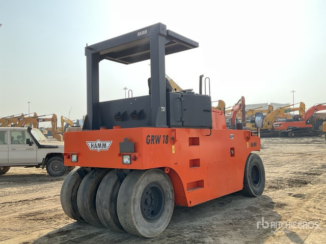 2003 Hamm GRW18 8 Wheel Pneumatic Roller - 气动碾压机:图3 2003 Hamm GRW18 8 Wheel Pneumatic Roller - 气动碾压机:图3