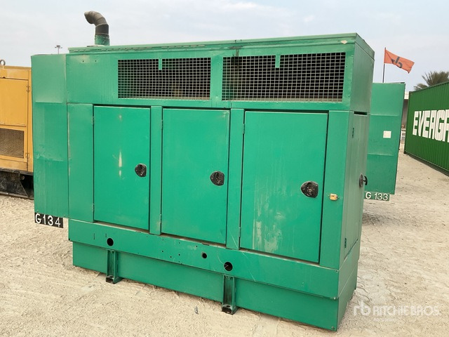 2007 Cummins C110D54 110 kVA Skid-Mounted Generator Set - 发电机组:图1 2007 Cummins C110D54 110 kVA Skid-Mounted Generator Set - 发电机组:图1