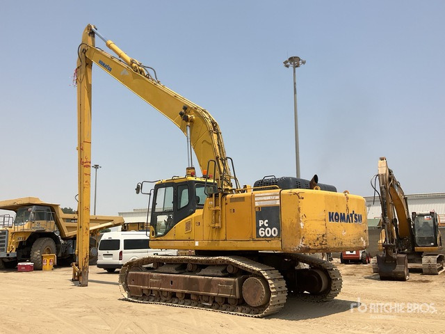 2008 Komatsu PC600-7 Long Reach Tracked Excavator - 履带式挖掘机:图4 2008 Komatsu PC600-7 Long Reach Tracked Excavator - 履带式挖掘机:图4