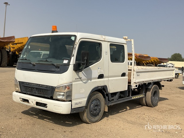 2010 Mitsubishi Canter 4x2 Crew Cab Flatbed Truck - 栏板式/ 平板卡车:图2 2010 Mitsubishi Canter 4x2 Crew Cab Flatbed Truck - 栏板式/ 平板卡车:图2