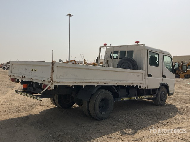 2010 Mitsubishi Canter 4x2 Crew Cab Flatbed Truck - 栏板式/ 平板卡车:图3 2010 Mitsubishi Canter 4x2 Crew Cab Flatbed Truck - 栏板式/ 平板卡车:图3
