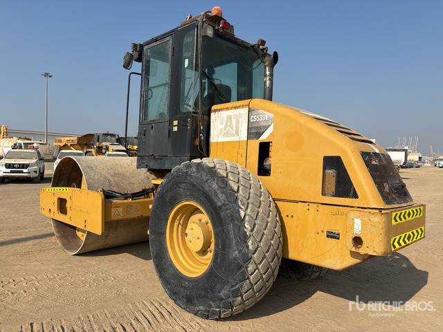 2012 Cat CS-533E Smooth Drum Compactor - 压实机:图2 2012 Cat CS-533E Smooth Drum Compactor - 压实机:图2