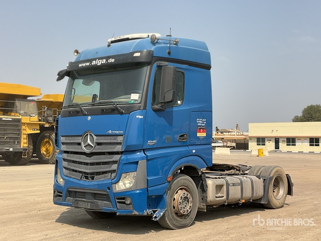 2013 Mercedes-Benz Actros 1845LS 4x2 S/A Sleeper Truck Tractor - 牵引车:图1 2013 Mercedes-Benz Actros 1845LS 4x2 S/A Sleeper Truck Tractor - 牵引车:图1