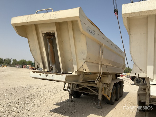 2014 Gorica TP25.07 Tri/A End Dump Trailer - 翻斗半拖车:图2 2014 Gorica TP25.07 Tri/A End Dump Trailer - 翻斗半拖车:图2