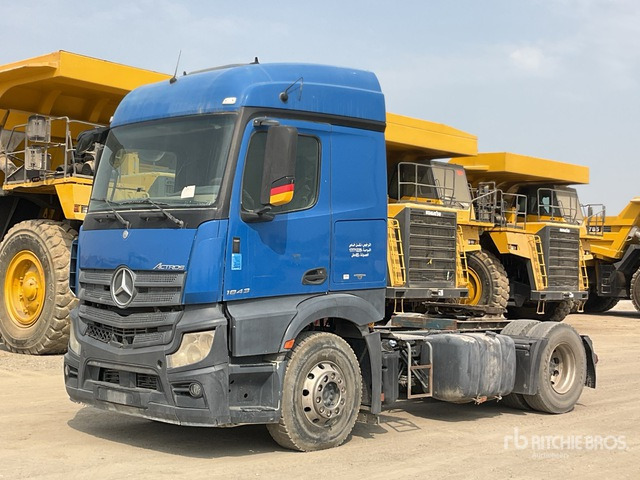 2014 Mercedes-Benz Actros 1843LS 4x2 S/A Sleeper Truck Tractor - 牵引车:图2 2014 Mercedes-Benz Actros 1843LS 4x2 S/A Sleeper Truck Tractor - 牵引车:图2