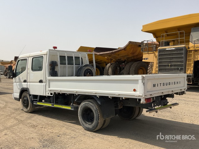 2014 Mitsubishi Canter 4x2 Crew Cab Flatbed Truck - 栏板式/ 平板卡车:图3 2014 Mitsubishi Canter 4x2 Crew Cab Flatbed Truck - 栏板式/ 平板卡车:图3