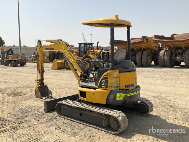 2015 Komatsu PC35MR-3 - 小型挖掘机:图3 2015 Komatsu PC35MR-3 - 小型挖掘机:图3