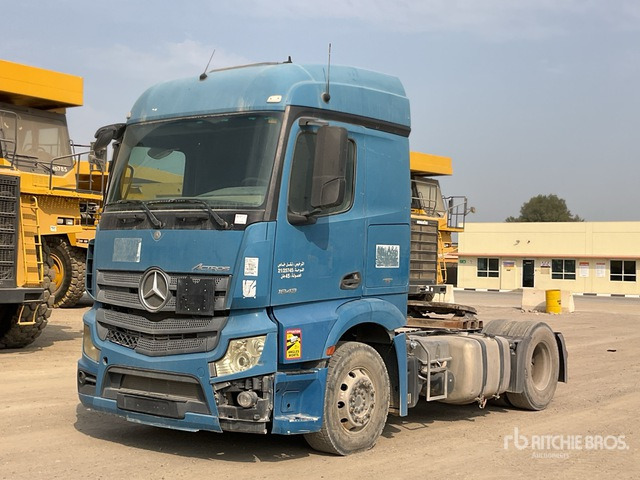 2015 Mercedes-Benz Actross 1843LS 4x2 S/A Sleeper Truck Tractor - 牵引车:图2 2015 Mercedes-Benz Actross 1843LS 4x2 S/A Sleeper Truck Tractor - 牵引车:图2