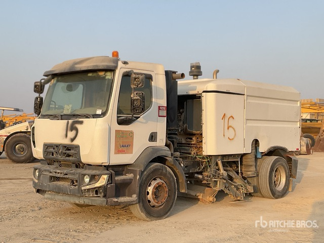 2016 Renault D18 Elgin on Sweeper Truck - 道路清扫机:图1 2016 Renault D18 Elgin on Sweeper Truck - 道路清扫机:图1