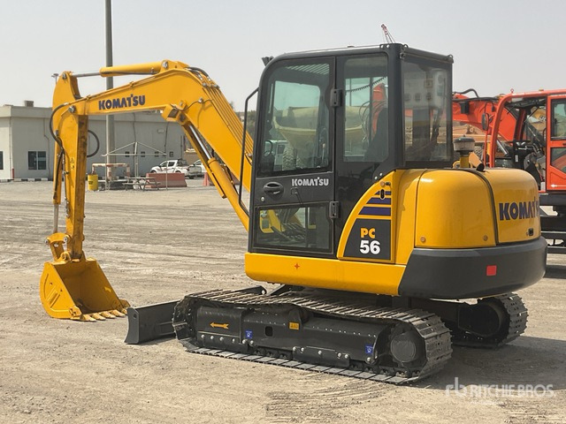 2019 Komatsu PC56-7 - 小型挖掘机:图4 2019 Komatsu PC56-7 - 小型挖掘机:图4