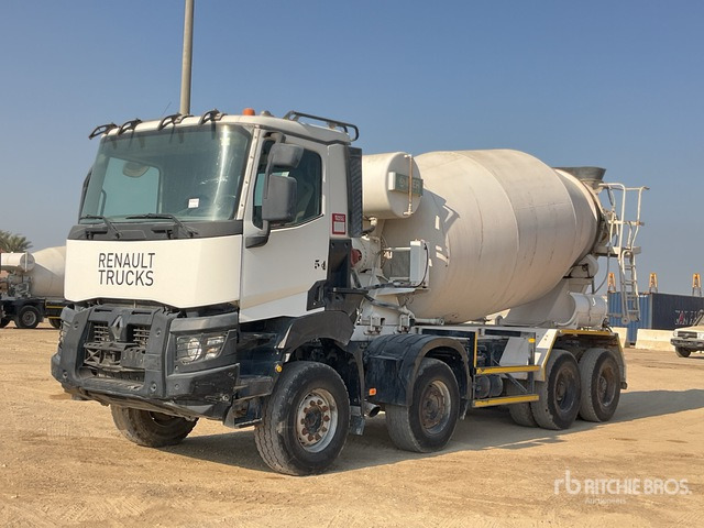 2019 Renault K440 8x4 Twin-Steer Mixer Truck - 混凝土搅拌车:图1 2019 Renault K440 8x4 Twin-Steer Mixer Truck - 混凝土搅拌车:图1