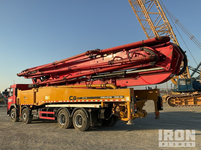 2020 Volvo FMX500 2020 Sany SYM5446THB 56 m on 8x ... Concrete Pump Truck - 混凝土泵车:图3 2020 Volvo FMX500 2020 Sany SYM5446THB 56 m on 8x ... Concrete Pump Truck - 混凝土泵车:图3