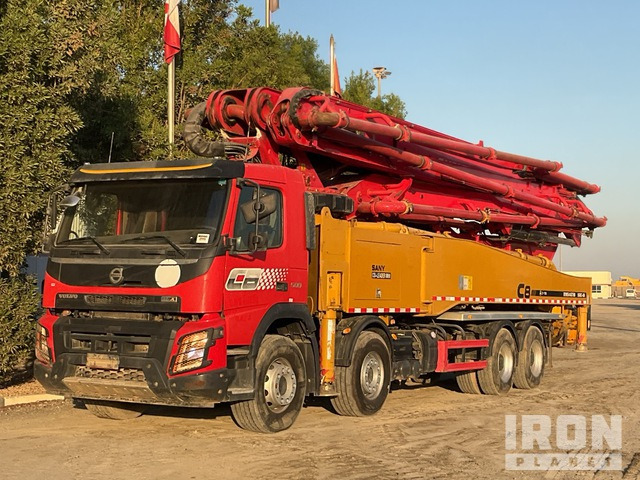 2020 Volvo FMX500 2020 Sany SYM5446THB 56 m on 8x ... Concrete Pump Truck - 混凝土泵车:图2 2020 Volvo FMX500 2020 Sany SYM5446THB 56 m on 8x ... Concrete Pump Truck - 混凝土泵车:图2