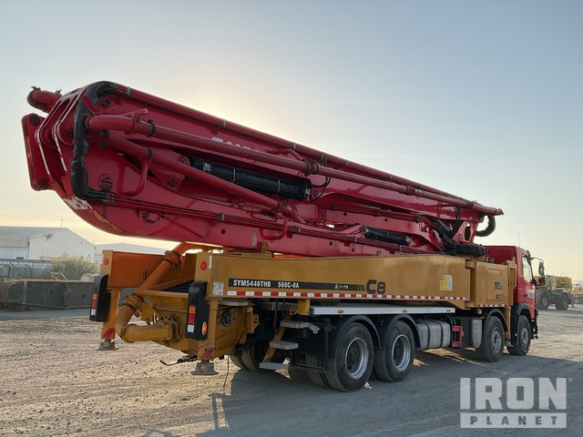 2020 Volvo FMX500 2020 Sany SYM5446THB 56 m on 8x ... Concrete Pump Truck - 混凝土泵车:图4 2020 Volvo FMX500 2020 Sany SYM5446THB 56 m on 8x ... Concrete Pump Truck - 混凝土泵车:图4