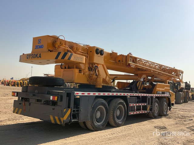 2020 XCMG QY50KA 50 ton 8x4x4 Hydraulic Truck Crane - 移动式起重机:图3 2020 XCMG QY50KA 50 ton 8x4x4 Hydraulic Truck Crane - 移动式起重机:图3