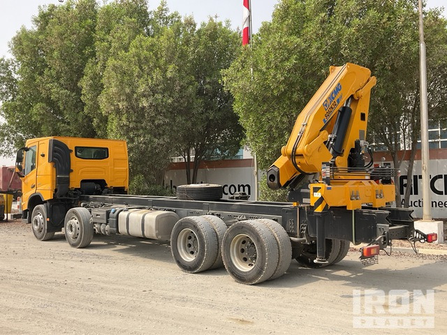 2021 Volvo FM420 XCMG SQ8ZK3Q 8 ton Knuckle Boom ... Crane Truck - 驾驶室底盘卡车, 起重车:图4 2021 Volvo FM420 XCMG SQ8ZK3Q 8 ton Knuckle Boom ... Crane Truck - 驾驶室底盘卡车, 起重车:图4