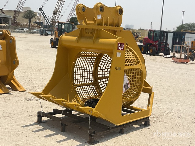 2025 Hongwing PC200RSL Hydraulic rotating (Unused) Excavator Screening Bucket - 分拣铲斗:图1 2025 Hongwing PC200RSL Hydraulic rotating (Unused) Excavator Screening Bucket - 分拣铲斗:图1