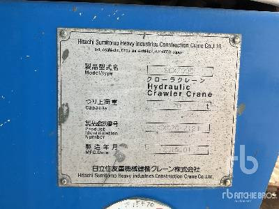 HITACHI SCX700E 70 ton - 履带式起重机:图5 HITACHI SCX700E 70 ton - 履带式起重机:图5