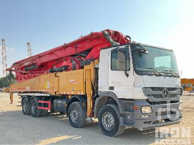 MERCEDES-BENZ ACTROS 4144 2019 Sany SYM5443THB 56 m on 8x ... - 混凝土泵车:图4 MERCEDES-BENZ ACTROS 4144 2019 Sany SYM5443THB 56 m on 8x ... - 混凝土泵车:图4