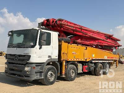 MERCEDES-BENZ ACTROS 4144 2019 Sany SYM5443THB 56 m on 8x ... - 混凝土泵车:图1 MERCEDES-BENZ ACTROS 4144 2019 Sany SYM5443THB 56 m on 8x ... - 混凝土泵车:图1