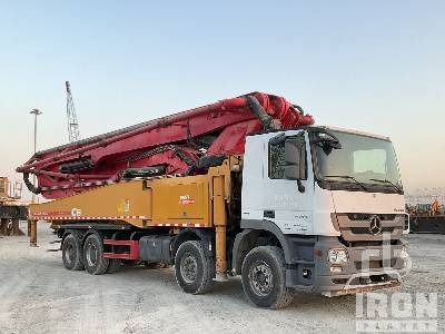 MERCEDES-BENZ ACTROS 4144 2019 Sany SYM5449THB 56 m on 8x ... - 混凝土泵车:图4 MERCEDES-BENZ ACTROS 4144 2019 Sany SYM5449THB 56 m on 8x ... - 混凝土泵车:图4