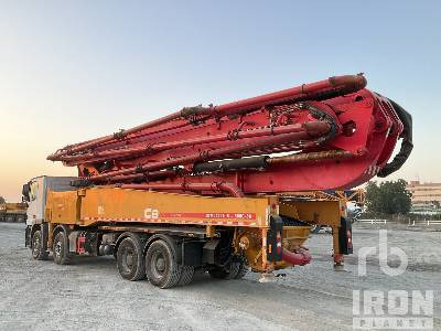MERCEDES-BENZ ACTROS 4144 2019 Sany SYM5449THB 56 m on 8x ... - 混凝土泵车:图2 MERCEDES-BENZ ACTROS 4144 2019 Sany SYM5449THB 56 m on 8x ... - 混凝土泵车:图2