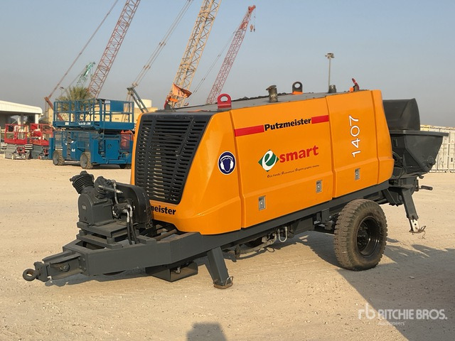 Putzmeister BSA1407D - 固定式混凝土泵:图1 Putzmeister BSA1407D - 固定式混凝土泵:图1