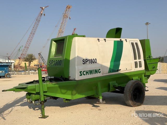 Schwing SP1800 - 固定式混凝土泵:图2 Schwing SP1800 - 固定式混凝土泵:图2