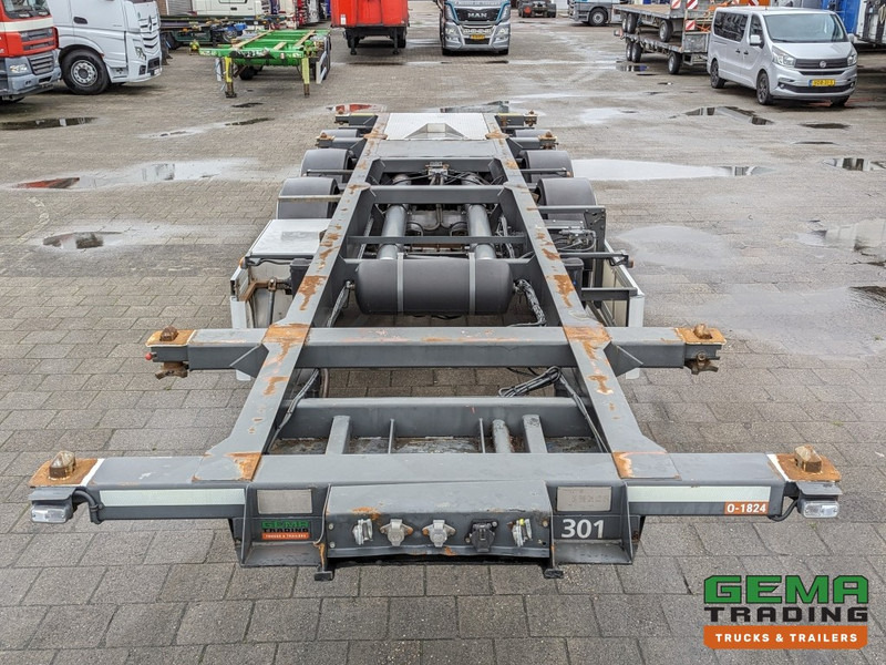 集装箱运输车/ 可拆卸车身的半拖车 Burg BPO 12-27 3-Assen BPW ADR EX/II EX/III FL OX AT - Trommelremmen - 20/30FT TankChassis - RVS Driptray/Toolbox (O1824)：图6