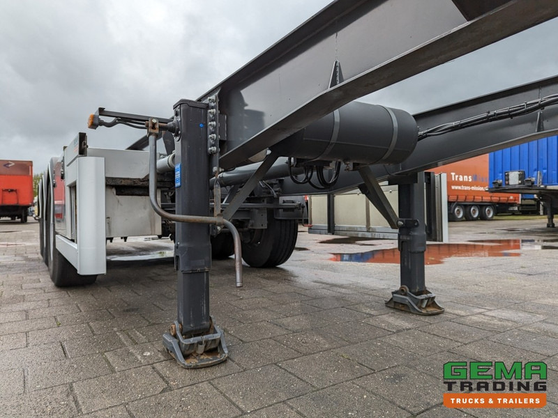 集装箱运输车/ 可拆卸车身的半拖车 Burg BPO 12-27 3-Assen BPW ADR EX/II EX/III FL OX AT - Trommelremmen - 20/30FT TankChassis - RVS Driptray/Toolbox (O1824)：图7