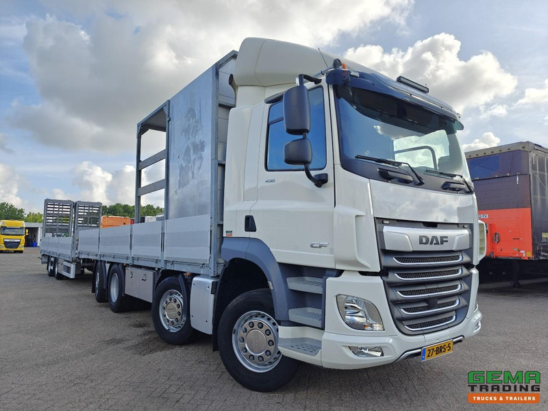 DAF CF 430 FAX 8x2/6 Dagcabine Euro6D - Machine Transporter + 2assige Aanhanger - Hydraulische Rampen - Afneembare 10.000L WaterTank - 20.000km! Origineel - 自动转运卡车:图4 DAF CF 430 FAX 8x2/6 Dagcabine Euro6D - Machine Transporter + 2assige Aanhanger - Hydraulische Rampen - Afneembare 10.000L WaterTank - 20.000km! Origineel - 自动转运卡车:图4