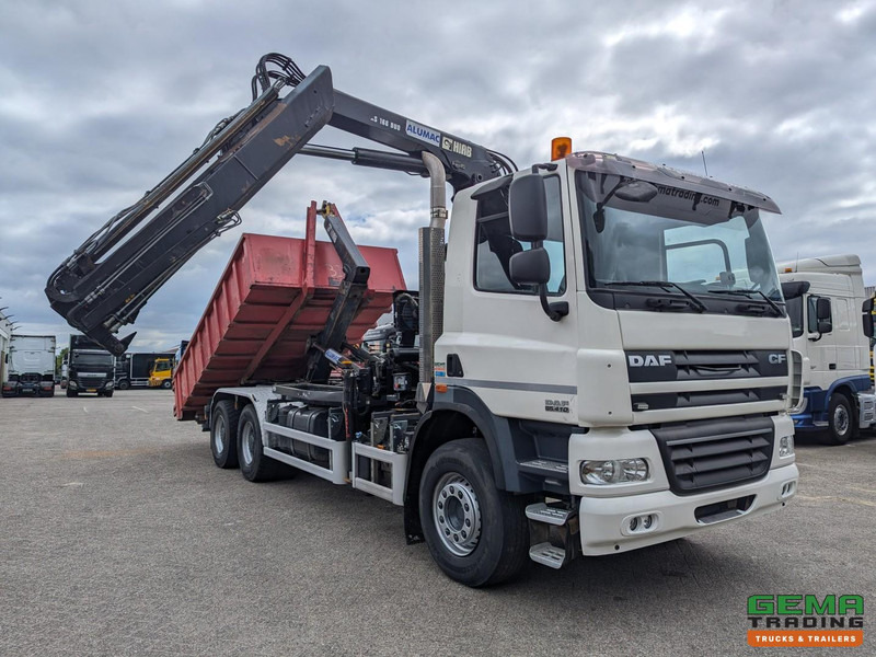 DAF CF85.410 6x4 Dagcab Euro5 EEV - Hiab Haakarm + Hiab 166E-2 DUO - Vangmuil - 吊钩升降车, 起重车:图2 DAF CF85.410 6x4 Dagcab Euro5 EEV - Hiab Haakarm + Hiab 166E-2 DUO - Vangmuil - 吊钩升降车, 起重车:图2