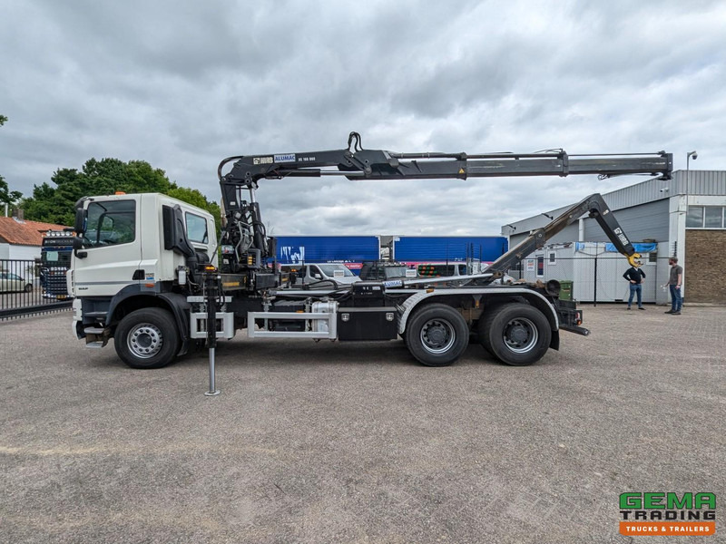 DAF CF85.410 6x4 Dagcab Euro5 EEV - Hiab Haakarm + Hiab 166E-2 DUO - Vangmuil - 吊钩升降车, 起重车:图5 DAF CF85.410 6x4 Dagcab Euro5 EEV - Hiab Haakarm + Hiab 166E-2 DUO - Vangmuil - 吊钩升降车, 起重车:图5