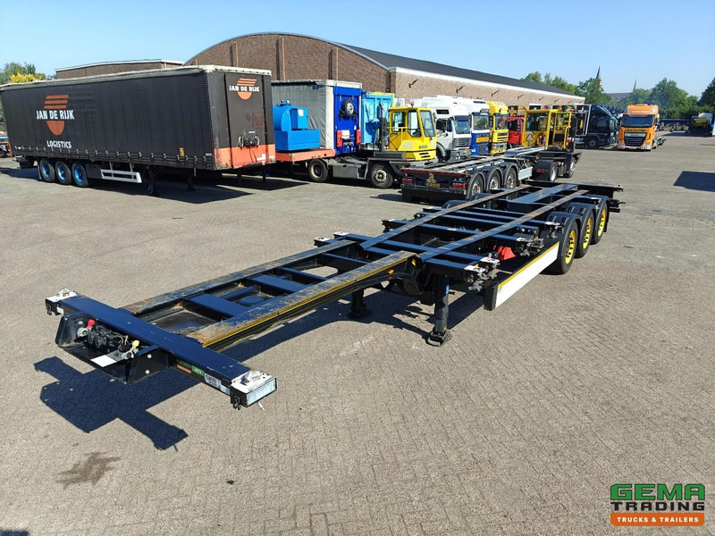 Kögel PORT 40 SIMPLEX 20 3-Assen SAF - Schijfremmen - 20/30/40FT Aansluiting - Achterschuiver - 集装箱运输车/ 可拆卸车身的半拖车:图2 Kögel PORT 40 SIMPLEX 20 3-Assen SAF - Schijfremmen - 20/30/40FT Aansluiting - Achterschuiver - 集装箱运输车/ 可拆卸车身的半拖车:图2
