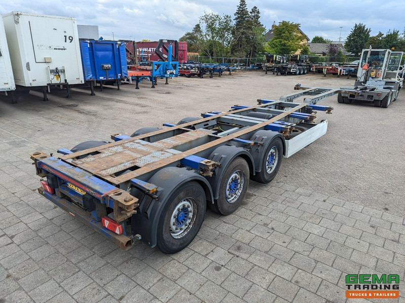 Krone SDC 27 3-Assen SAF - Lift as - Schijfremmen - Achterschuiver - 20 2x20FT/30/40FT - 集装箱运输车/ 可拆卸车身的半拖车:图4 Krone SDC 27 3-Assen SAF - Lift as - Schijfremmen - Achterschuiver - 20 2x20FT/30/40FT - 集装箱运输车/ 可拆卸车身的半拖车:图4