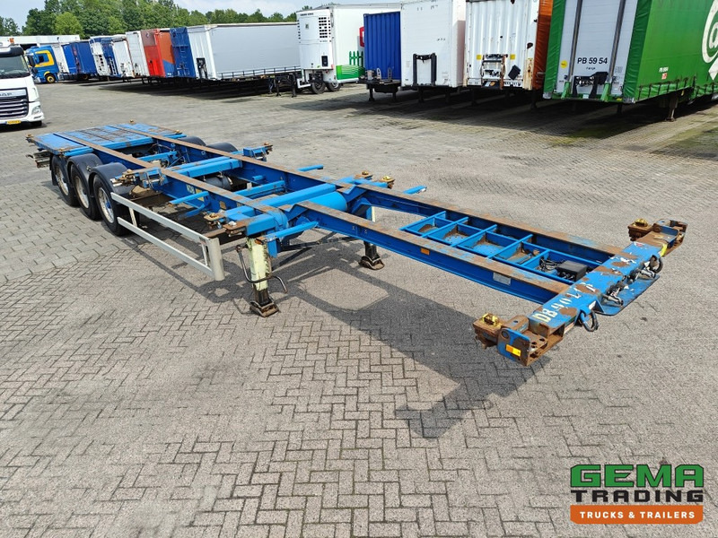 Krone SDC 27 3 assen BPW - DrumBrakes - 5340KG - 2x 20FT 1x 30FT 1x40FT - NL kenteken - 集装箱运输车/ 可拆卸车身的半拖车:图4 Krone SDC 27 3 assen BPW - DrumBrakes - 5340KG - 2x 20FT 1x 30FT 1x40FT - NL kenteken - 集装箱运输车/ 可拆卸车身的半拖车:图4