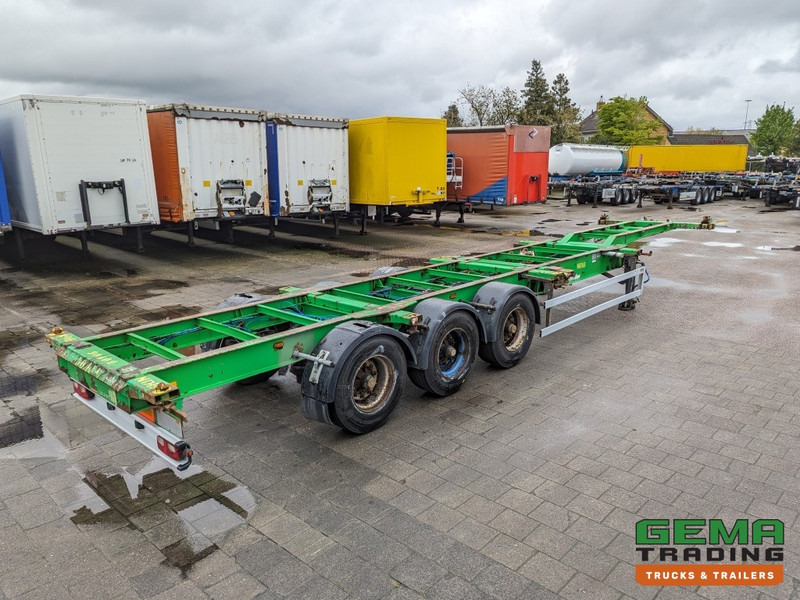 Lecitrailer 3E20-PC.HC 3-Assen BPW Lift-As - 4800kg - 1x 20FT 2x20FT 1x30FT 1x40FT (O1774) - 集装箱运输车/ 可拆卸车身的半拖车:图1 Lecitrailer 3E20-PC.HC 3-Assen BPW Lift-As - 4800kg - 1x 20FT 2x20FT 1x30FT 1x40FT (O1774) - 集装箱运输车/ 可拆卸车身的半拖车:图1