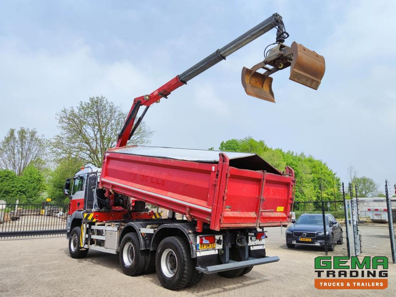 MAN TGS 26.400 6x6 4 Daycab Euro4 - HMF1643Z2 - Hyva 2-Zijdige Kipper 5.4m. - REBUILT ENGINE - TOP! (V584) - 翻斗车, 起重车:图5 MAN TGS 26.400 6x6 4 Daycab Euro4 - HMF1643Z2 - Hyva 2-Zijdige Kipper 5.4m. - REBUILT ENGINE - TOP! (V584) - 翻斗车, 起重车:图5