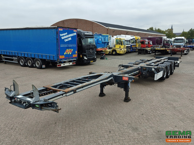Pacton ET3 3-Assen SAF - MULTI - Schijfremmen - LiftAs - 3x Uitschuifbaar - 03/2026 APK - 集装箱运输车/ 可拆卸车身的半拖车:图1 Pacton ET3 3-Assen SAF - MULTI - Schijfremmen - LiftAs - 3x Uitschuifbaar - 03/2026 APK - 集装箱运输车/ 可拆卸车身的半拖车:图1