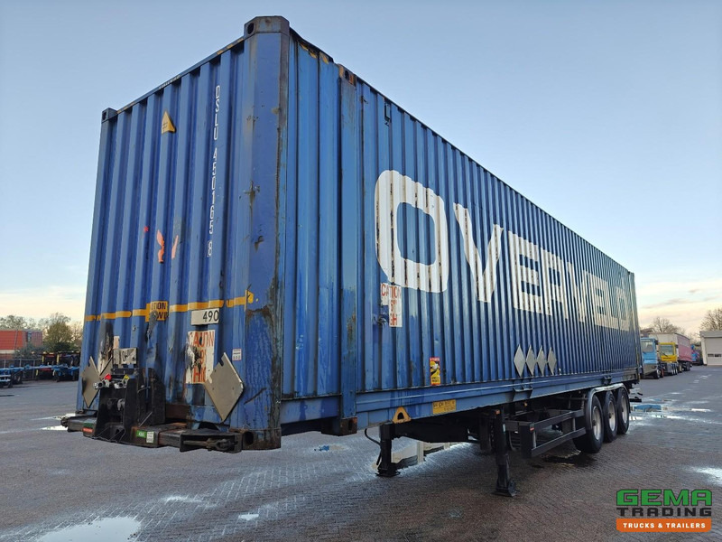Pacton T3-007 3-Assen BPW - Containerchassis + 45FT HiCube Container - Reservewieldrager - 集装箱运输车/ 可拆卸车身的半拖车:图2 Pacton T3-007 3-Assen BPW - Containerchassis + 45FT HiCube Container - Reservewieldrager - 集装箱运输车/ 可拆卸车身的半拖车:图2