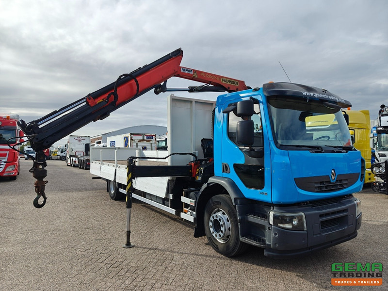 Renault Premium Lander 340 4x2 Dagcab Euro5 - Retarder - Open Laadbak 7.8M + Palfinger PK12002-EH - RadioGrafisch - 栏板式/ 平板卡车, 起重车:图3 Renault Premium Lander 340 4x2 Dagcab Euro5 - Retarder - Open Laadbak 7.8M + Palfinger PK12002-EH - RadioGrafisch - 栏板式/ 平板卡车, 起重车:图3