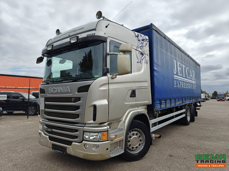 Scania G320 6x2/4 Highline Euro5 - Schuifzeilenbak 8.6m + Laadklep 2000KG - Omvormer 220V - 04/2026 APK - 侧帘卡车:图1 Scania G320 6x2/4 Highline Euro5 - Schuifzeilenbak 8.6m + Laadklep 2000KG - Omvormer 220V - 04/2026 APK - 侧帘卡车:图1