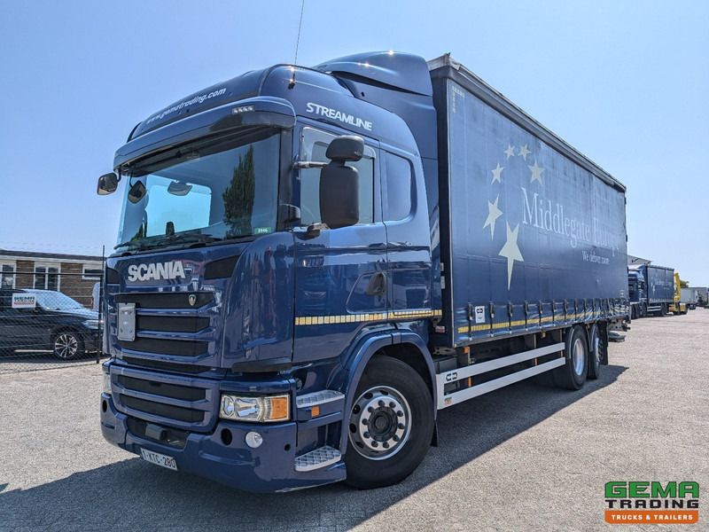 Scania G360 6x2/4 Streamline Euro6 - Retarder - Schuifzeilenbak 8.2M + Laadklep 1500kg - Smart Tacho V2 - 侧帘卡车:图1 Scania G360 6x2/4 Streamline Euro6 - Retarder - Schuifzeilenbak 8.2M + Laadklep 1500kg - Smart Tacho V2 - 侧帘卡车:图1