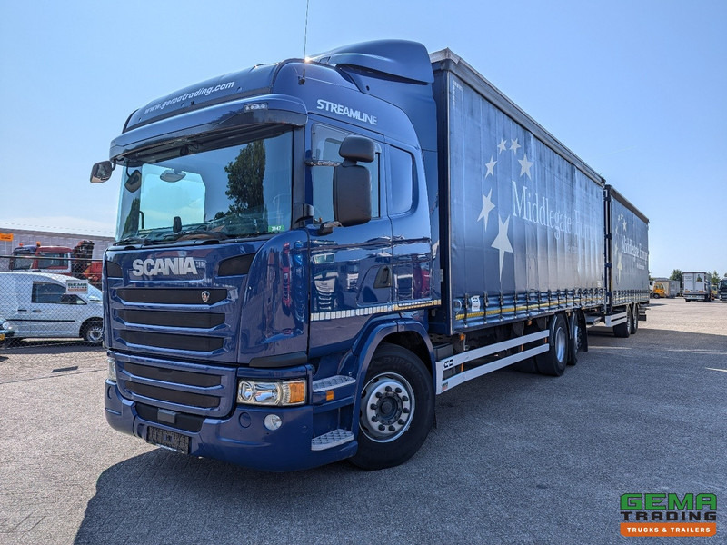 Scania G410 6x2/4 Streamline Euro6 - Retarder + Van Hool 2-Assige Aanhanger - SchuifzeilenCombi - SmartTachoV2 - 厢式卡车:图1 Scania G410 6x2/4 Streamline Euro6 - Retarder + Van Hool 2-Assige Aanhanger - SchuifzeilenCombi - SmartTachoV2 - 厢式卡车:图1